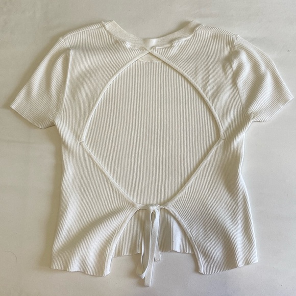 open back tee - Picture 1 of 2